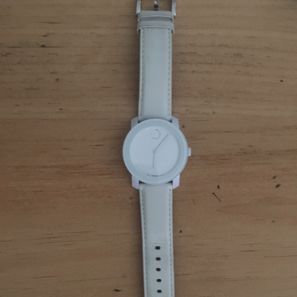 White Movado Watch
